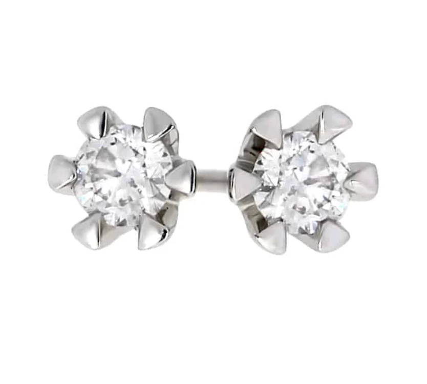 Enstensørepynt "Victoria" 0.30ct TW SI