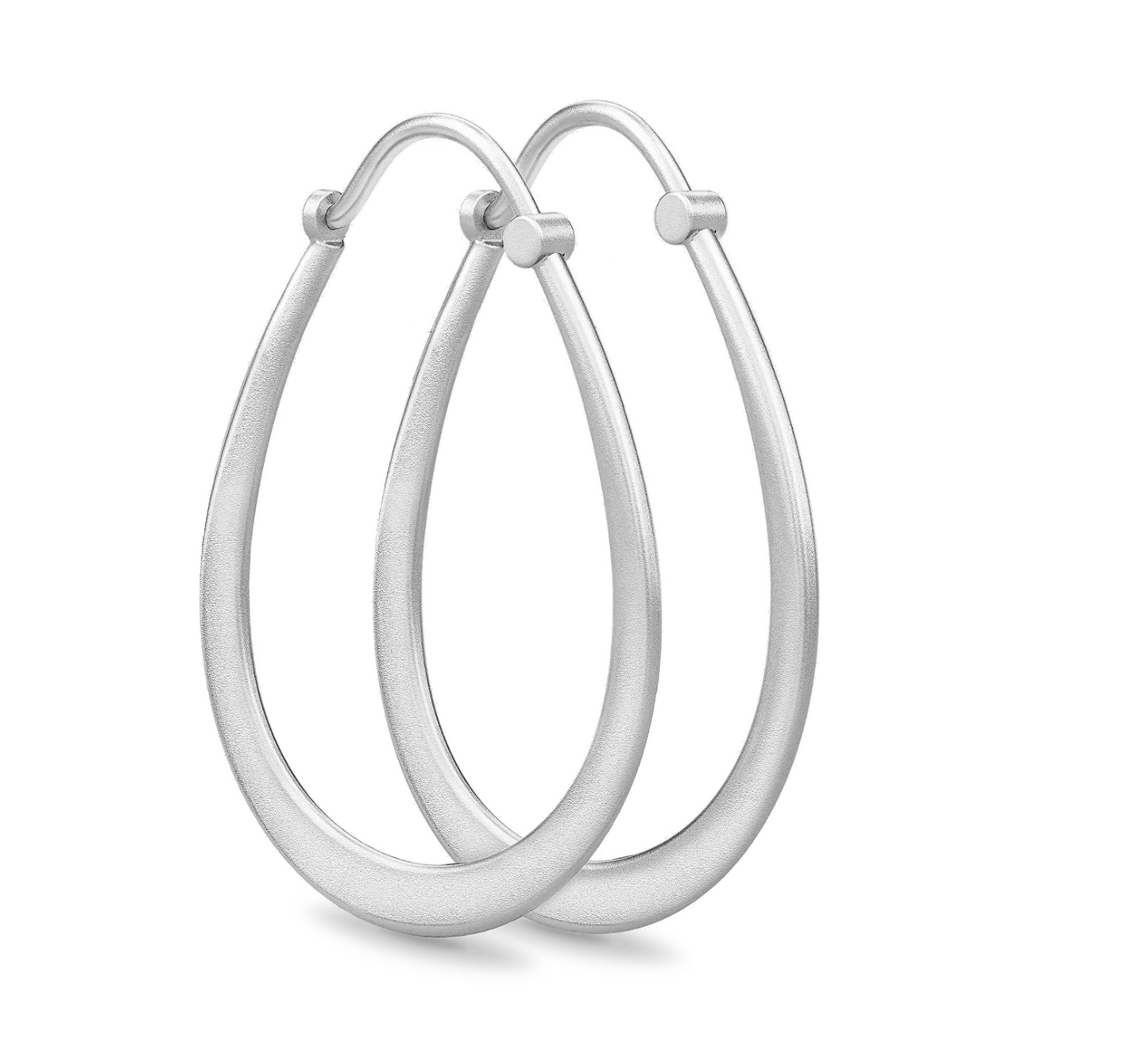 Julie Sandlau "Classic Pear hoop" øreringer