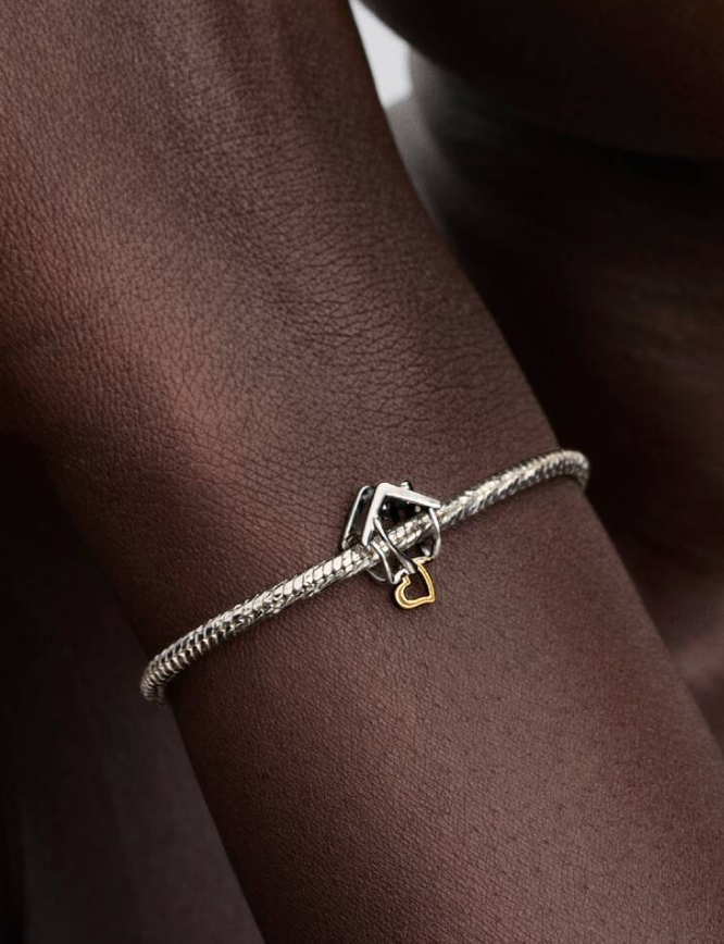 Pandora Hjem og hjerte charm