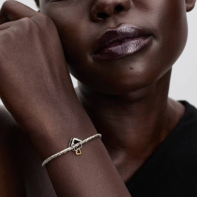 Pandora Hjem og hjerte charm