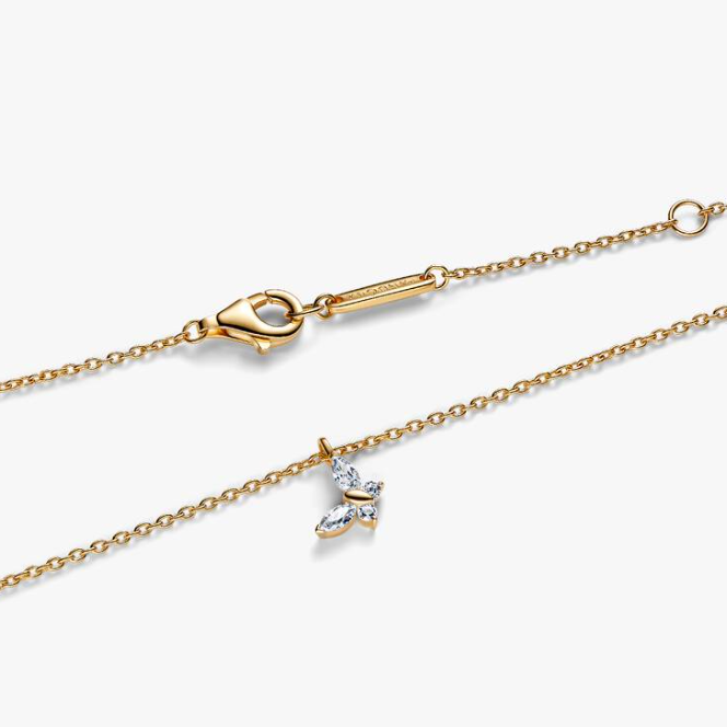 Pandora Sommerfugl halskjede