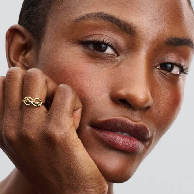 Pandora evighetsknute ring