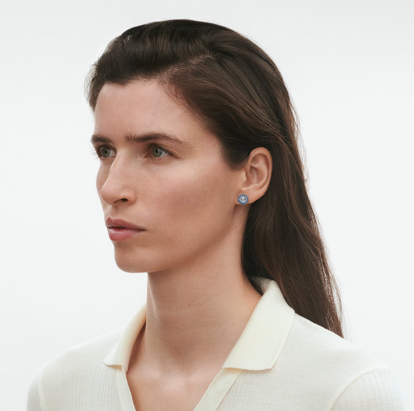 Georg Jensen Daisy blå ørepynt