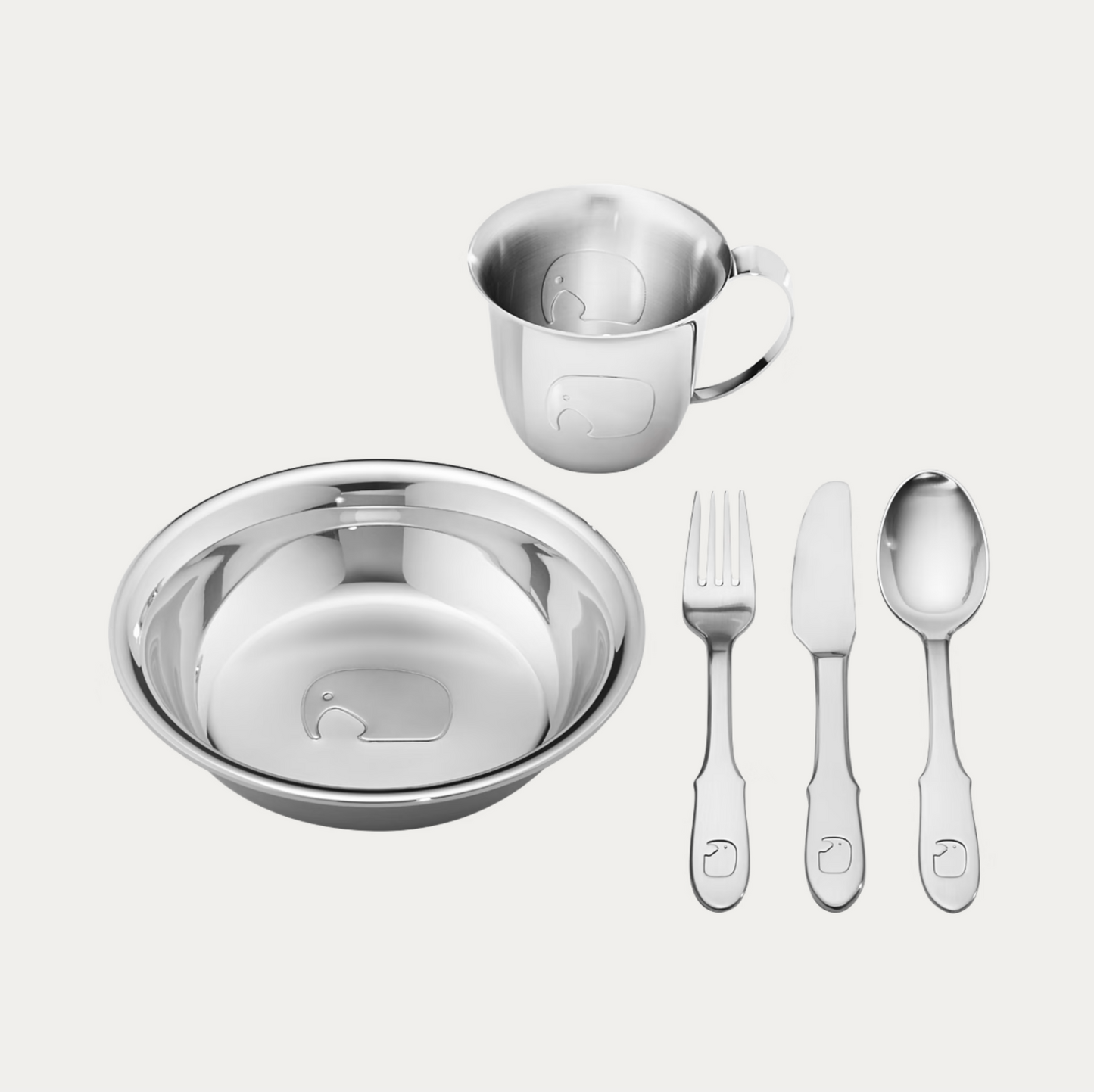 Georg Jensen Elephant Barnesett