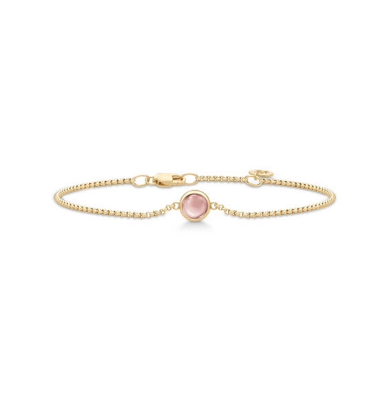 Julie Sandlau "Primini" armbånd, Dusty rose