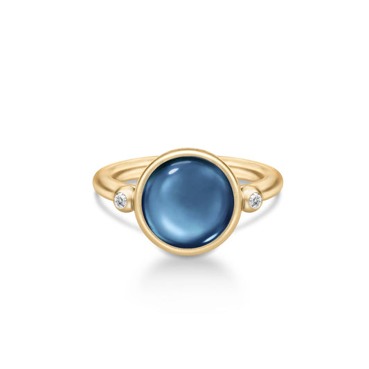 Julie Sandlau "Prime" ring, Midnight blue
