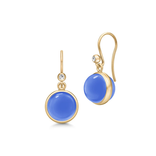 Julie Sandlau "Prime" ørepynt, Royal blue