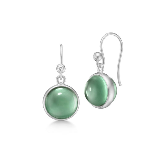 Julie Sandlau "Prime" ørepynt, Green Amethyst