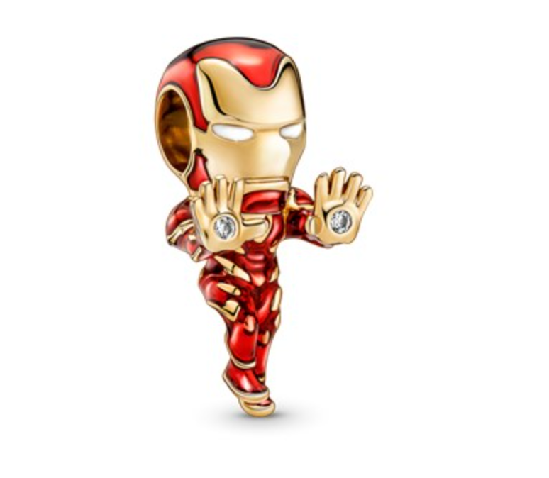 Pandora Marvel Iron Man charm